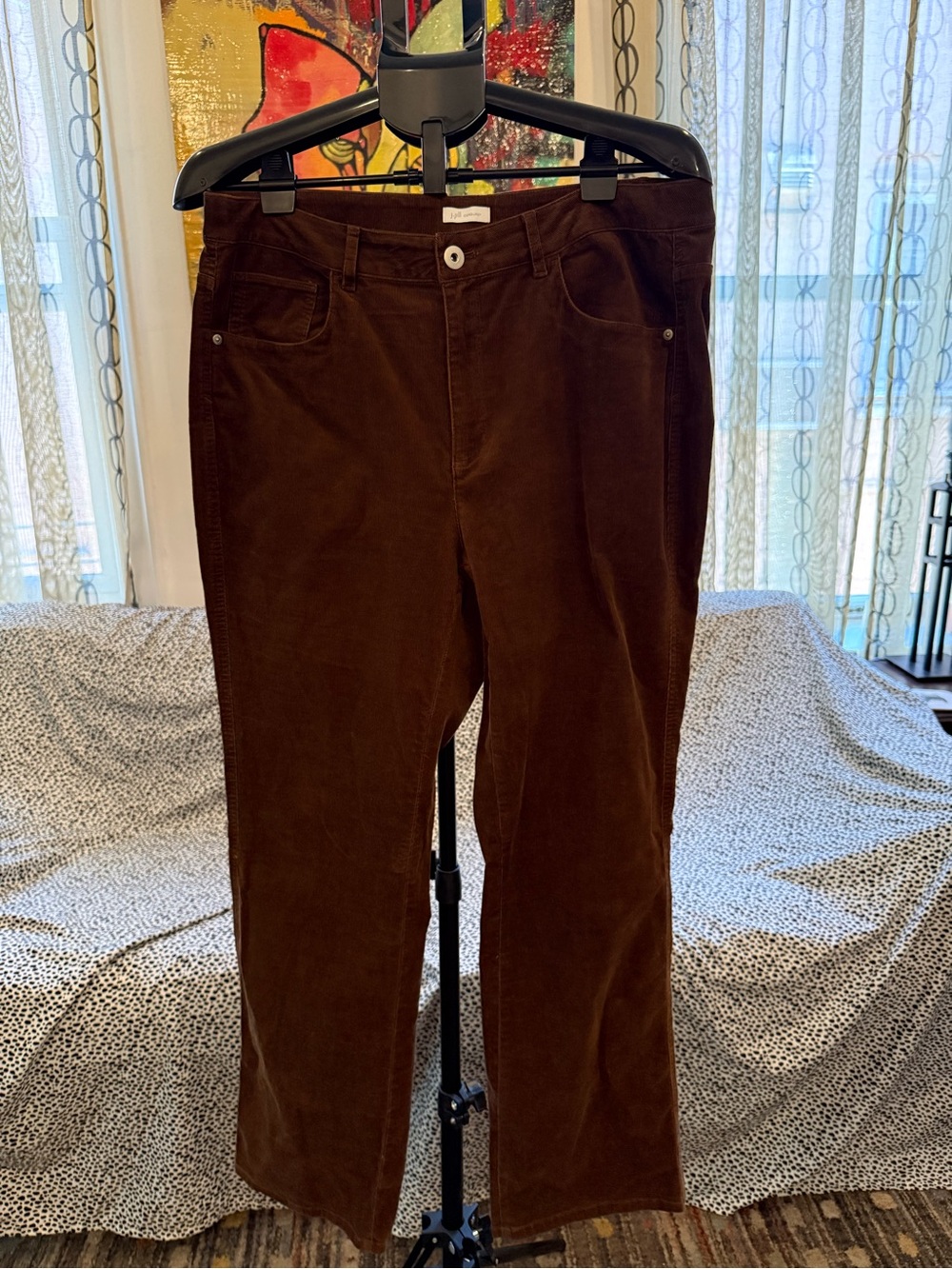J. Jill Dark Brown Corduroy Women’s Trousers
